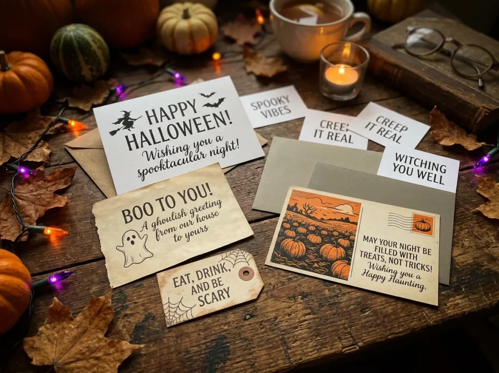halloween messages
